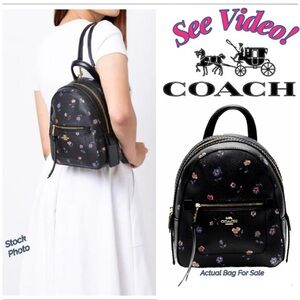 🌷HTF!🌷Coach Limited Edition Mini Andi Backpack in Vintage Prairie w/ COA